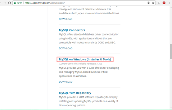 mysql社区版下载_mysql安装教程_windows installer 下载